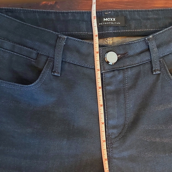 Mexx jeans womens 8 dark blue dressy boot cut Metropolitan - Picture 5 of 7